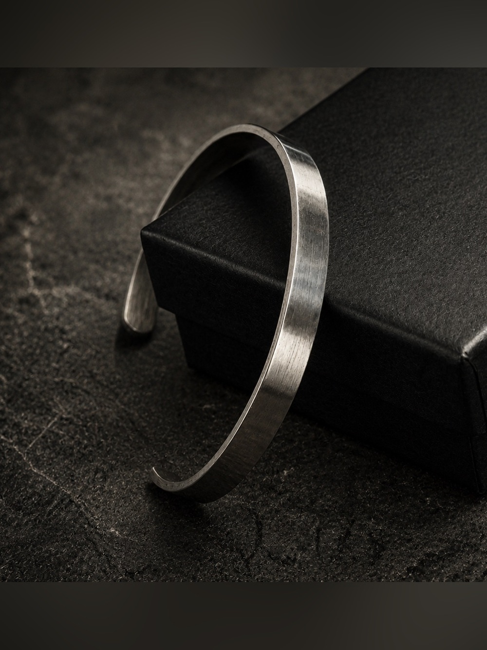 Minimalist Stainless Steel Cuff Bracelet